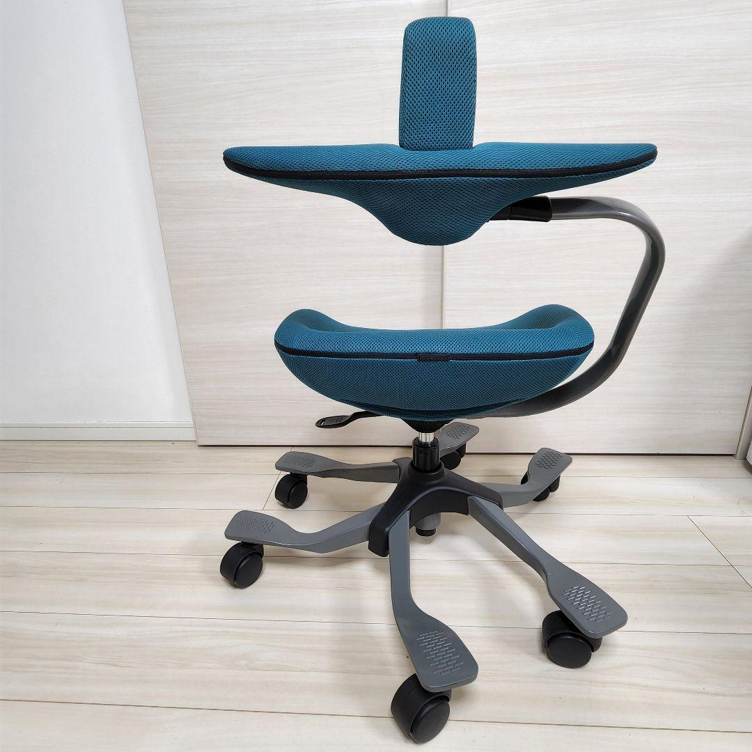 iPole5 ウリドゥルチェア ブルー　姿勢矯正