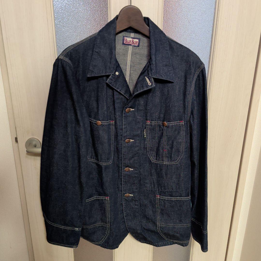 BLUE BLUE デニムカバーオール インディゴ