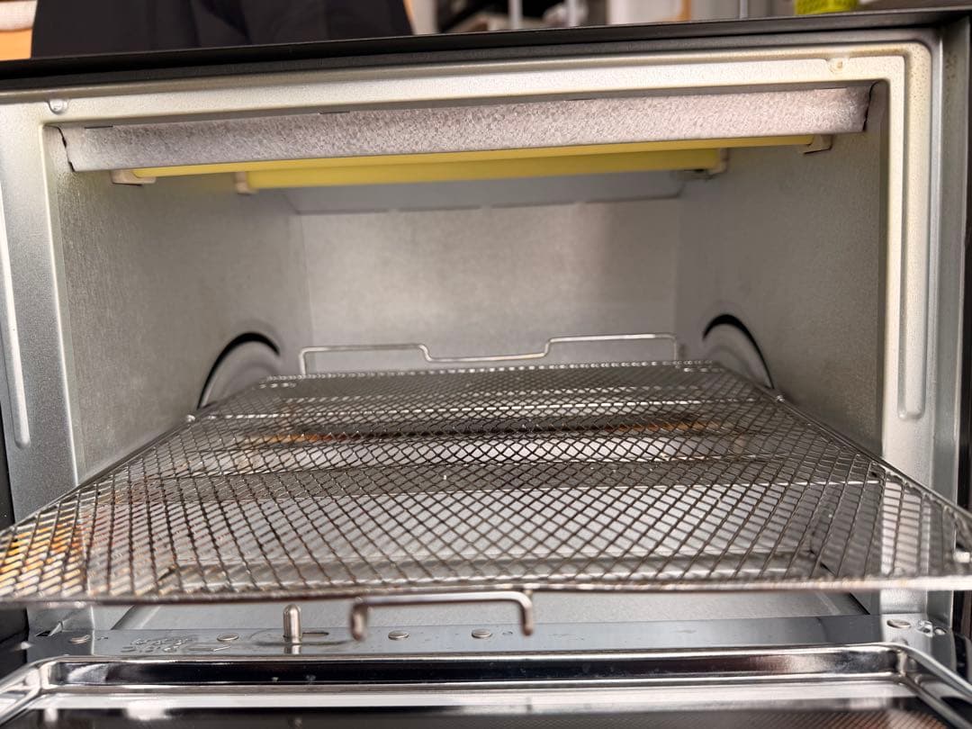 オーブントースター　象印　ブラック トースター メッシュトレイ付きET-GP30