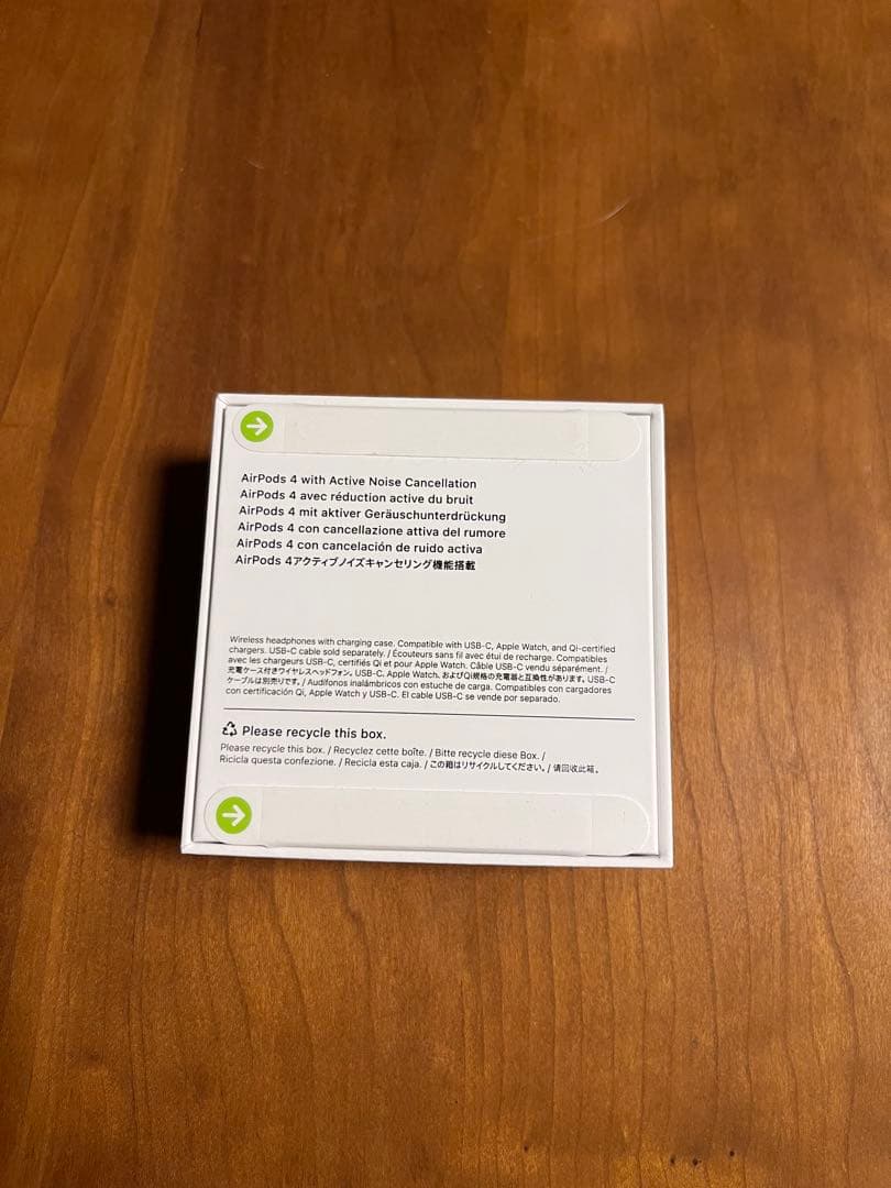 【新品未開封】AirPods4 アクティブノイズキャンセリング付き