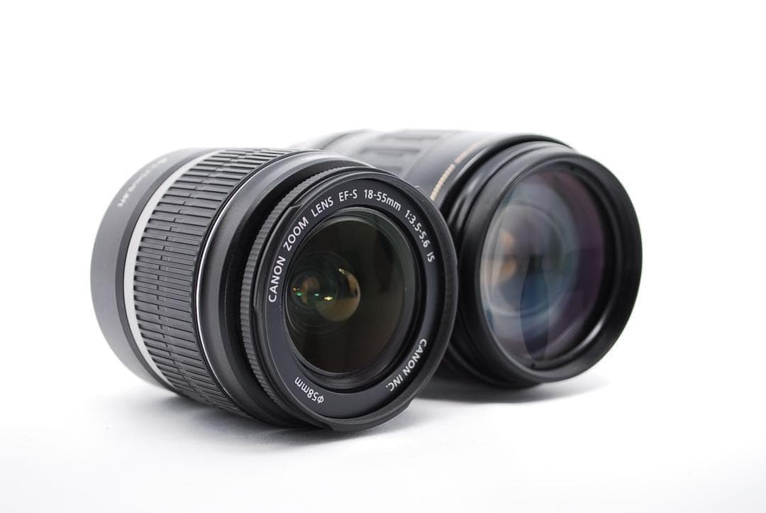 Wi-Fi機能搭載✨超望遠付✨Wレンズセット✨Canon Kiss X8i✨