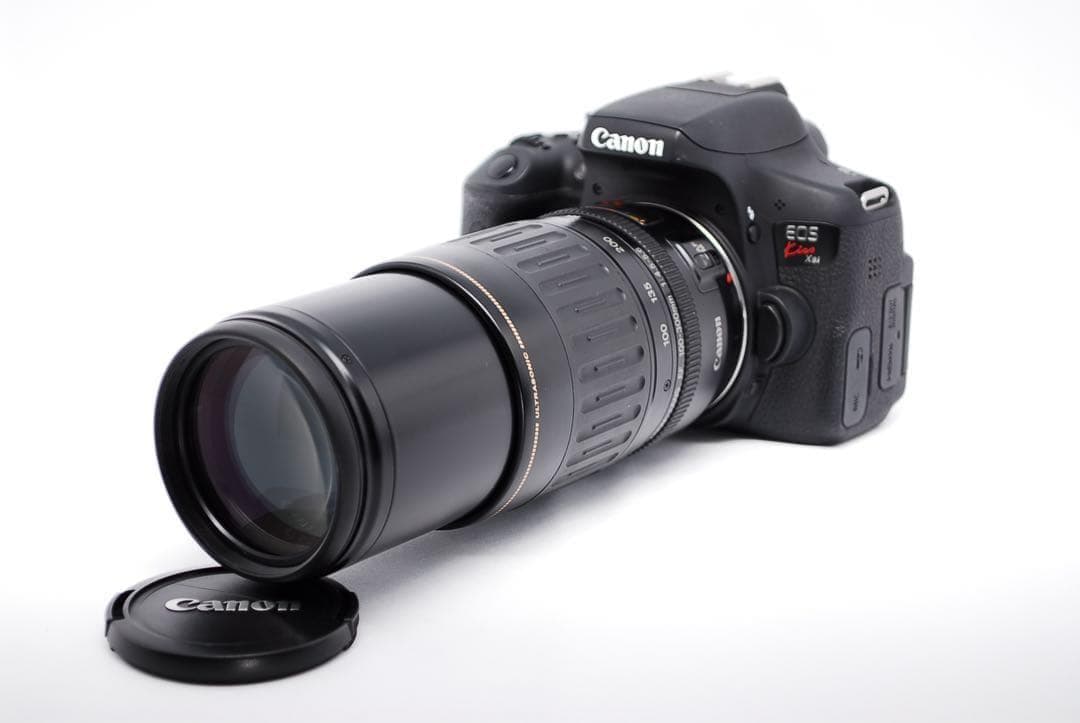 Wi-Fi機能搭載✨超望遠付✨Wレンズセット✨Canon Kiss X8i✨