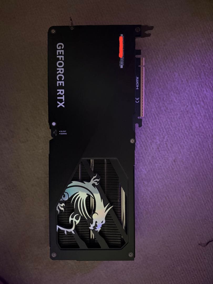 MSI RTX 5070 Ti GAMING TRIO OC 美品