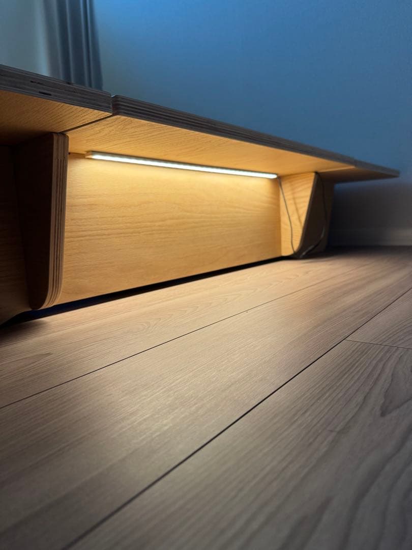 コアラマットレス　ベッドフレーム【クイーンサイズ　LEDダウンライト付き】