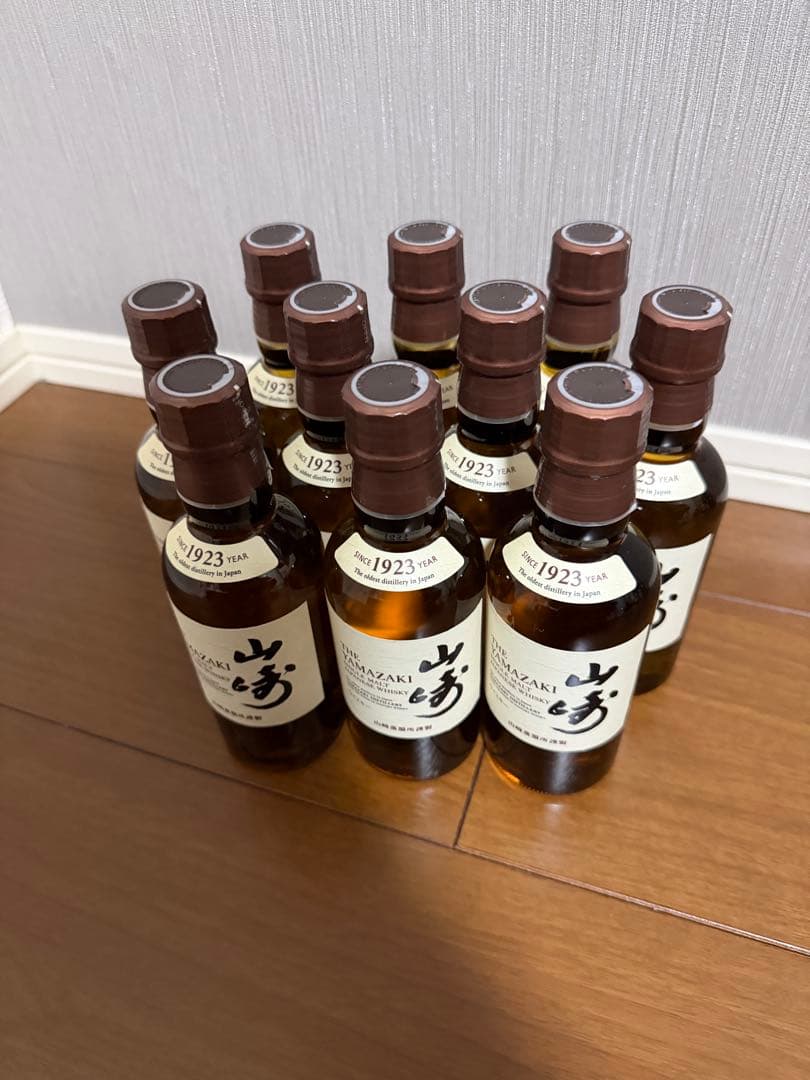 1*〕様 山崎ウイスキー ミニボトル180ml 10本セット