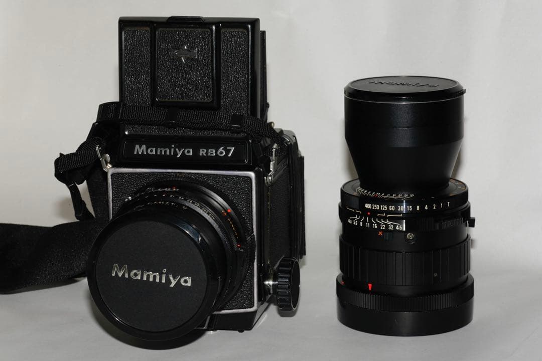 マミヤ　MAMIYA RB67 + レンズ2本【ジャンク扱い】