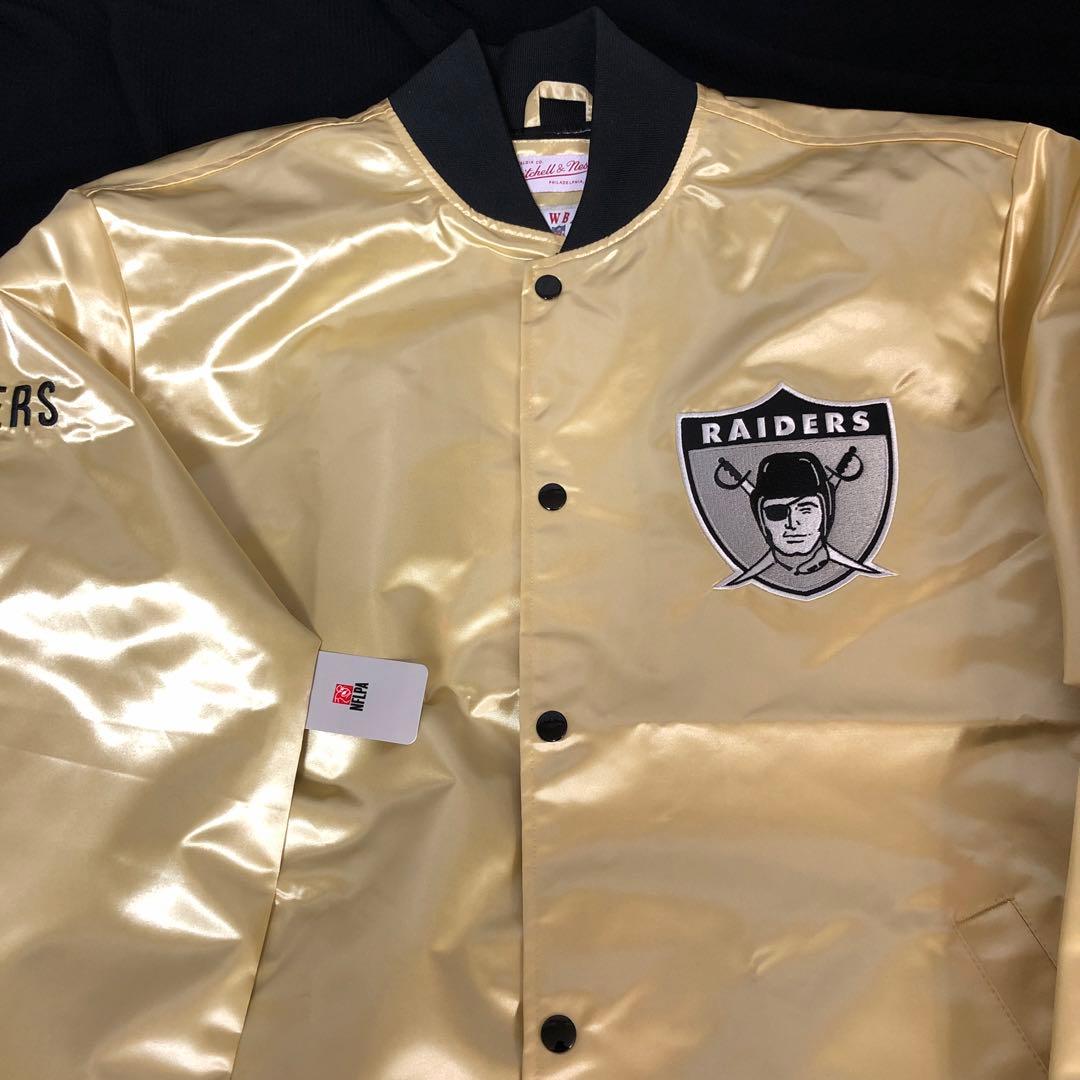 Mitchell & Ness RAIDERS レイダース　スタジャン L 金