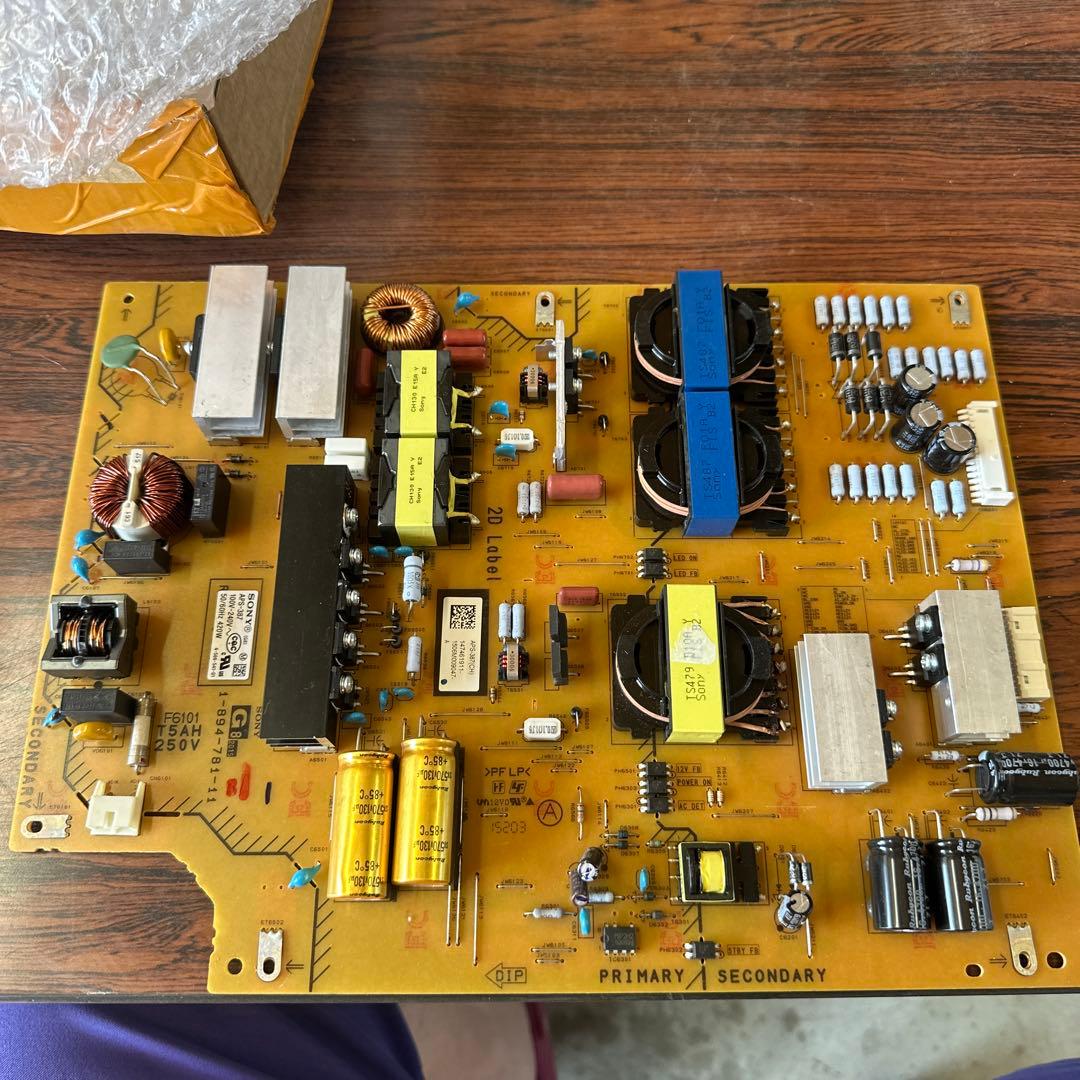 KJ-65X9300C 電源基盤 ソニー テレビ 訳あり