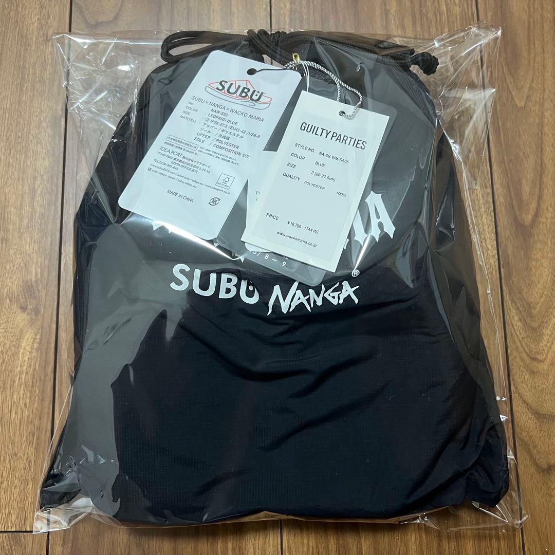 サイズ2 wackomaria nanga subu レオパード サンダル