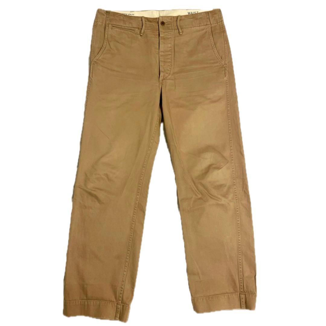 希少 RRL 45カーキ チノusarmy ヴィンテージ ラルフローレン