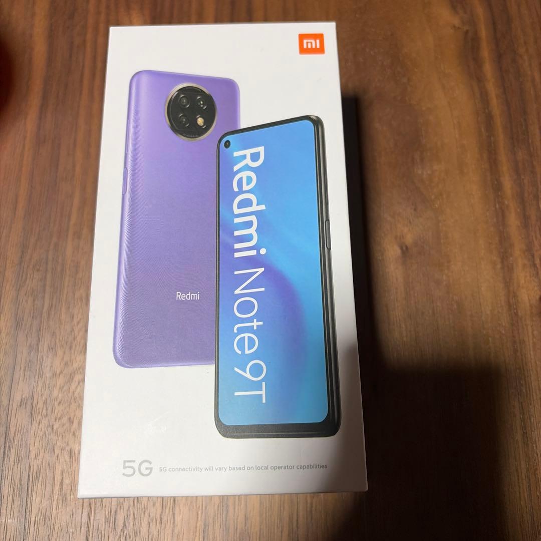 スマートフォン本体 Xiaomi Redmi Note 9T 5G Nightfall Black