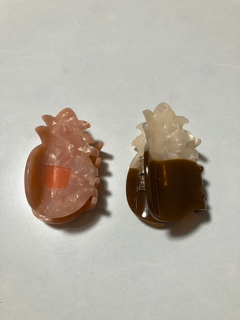 yu　ホノルルクッキー　ヘアクリップ　2個セット　新品未使用
