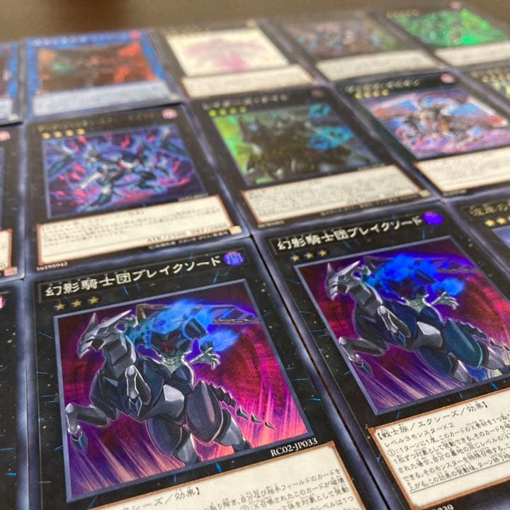 遊戯王 幻影騎士団 構築済みデッキ メイン40+EX15
