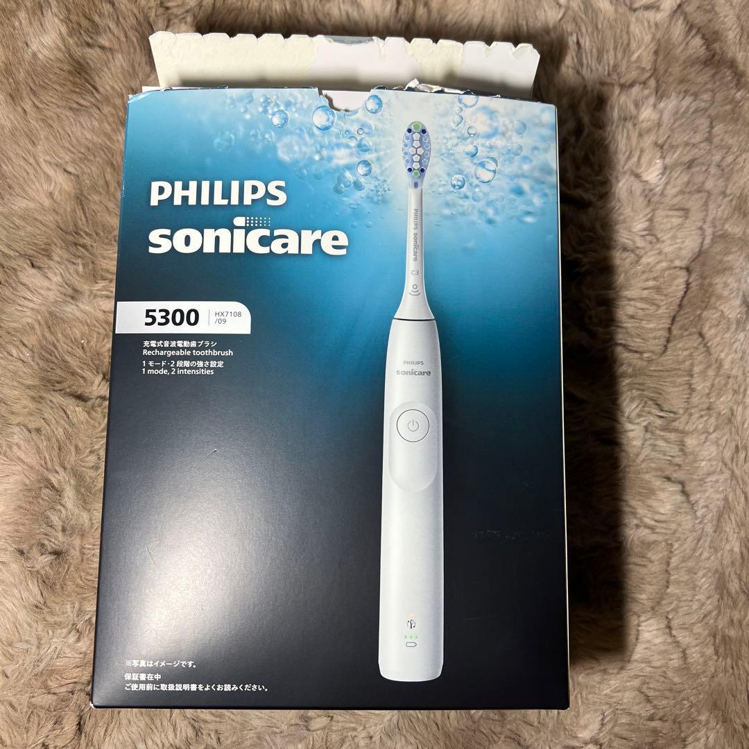 PHILIPS電動歯ブラシ 5300シリーズHX7108/09