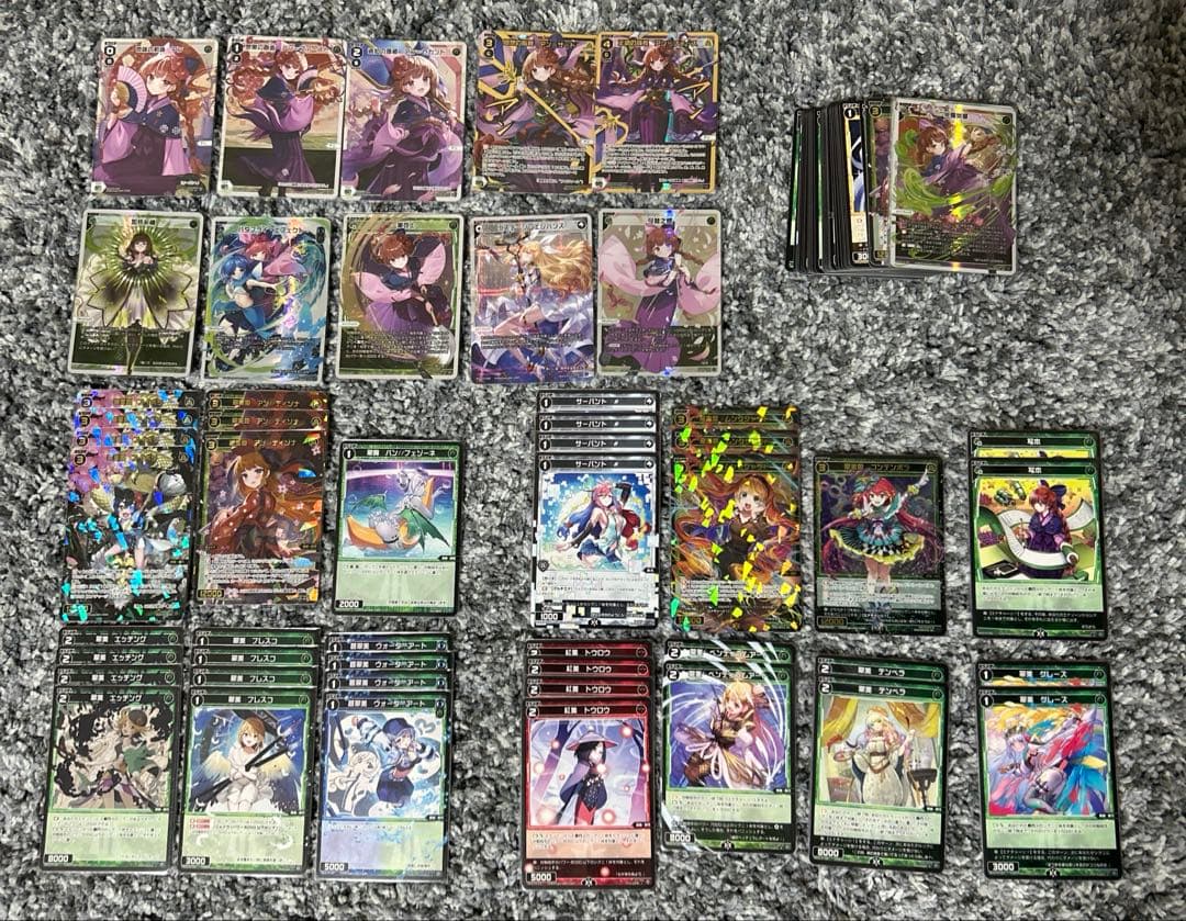 ウィクロス アン デッキ+パーツ付き