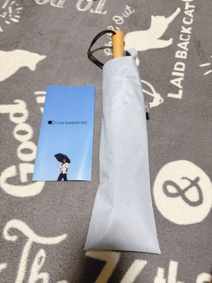 サンバリア100 二段折 日傘