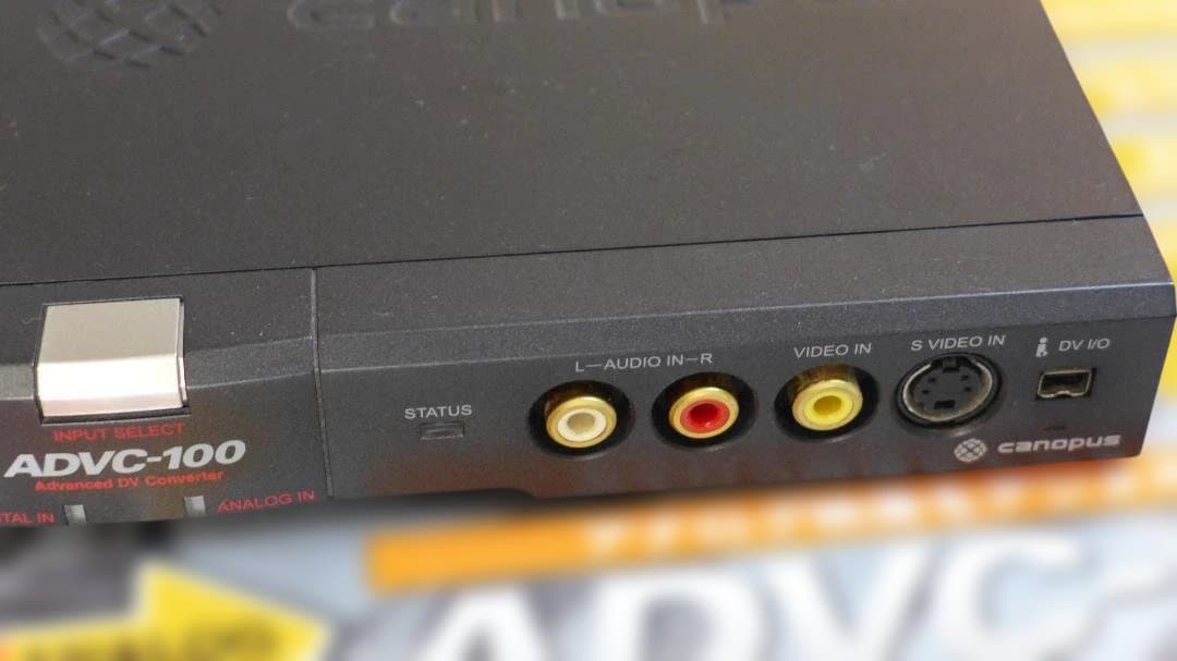 ★Canopus　カノープス　ADVC-100　アナログ映像デジタル変換器★