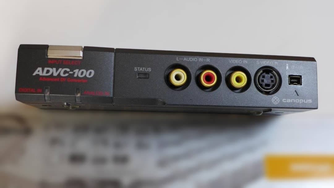 ★Canopus　カノープス　ADVC-100　アナログ映像デジタル変換器★