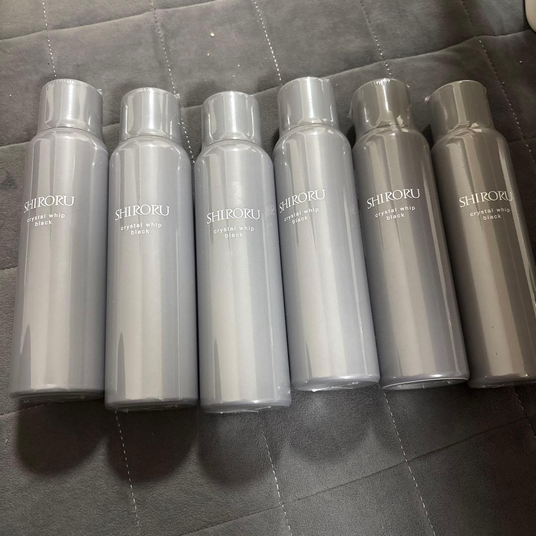 SHIRORU クリスタルホイップ ブラック 120g