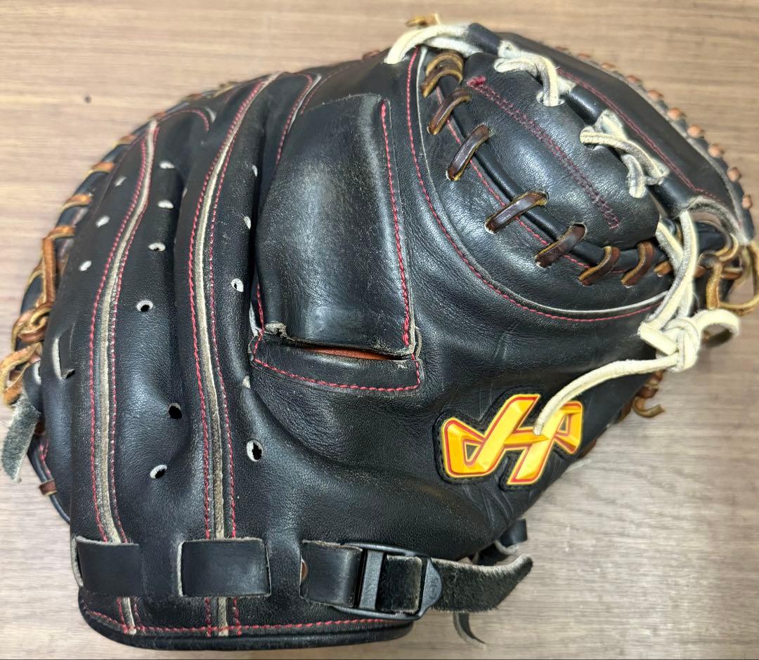 キャッチャー用グローブ 327B ブラック 硬式グローブ