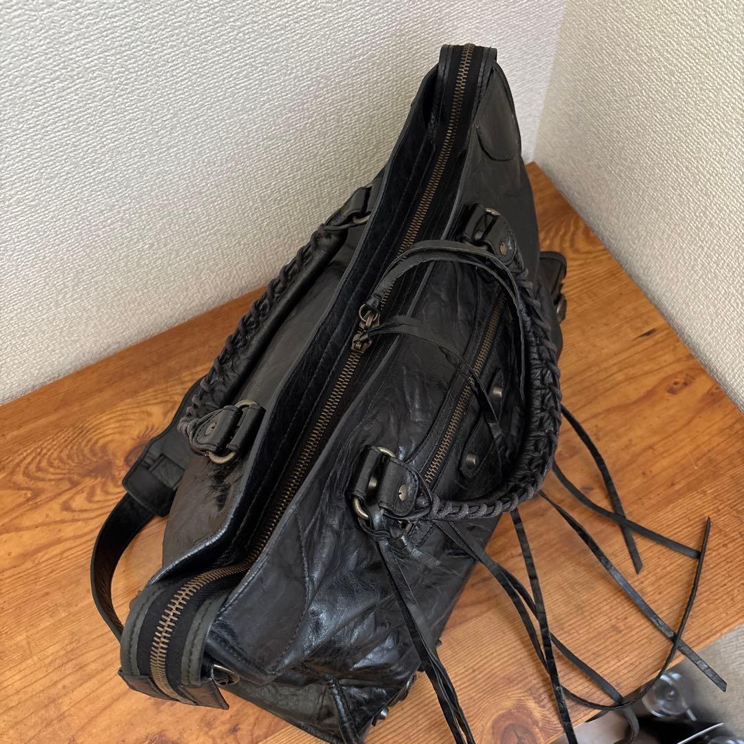 バレンシアガ　シティ　ブラック