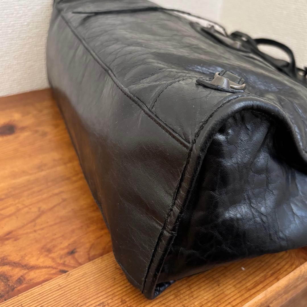 バレンシアガ　シティ　ブラック