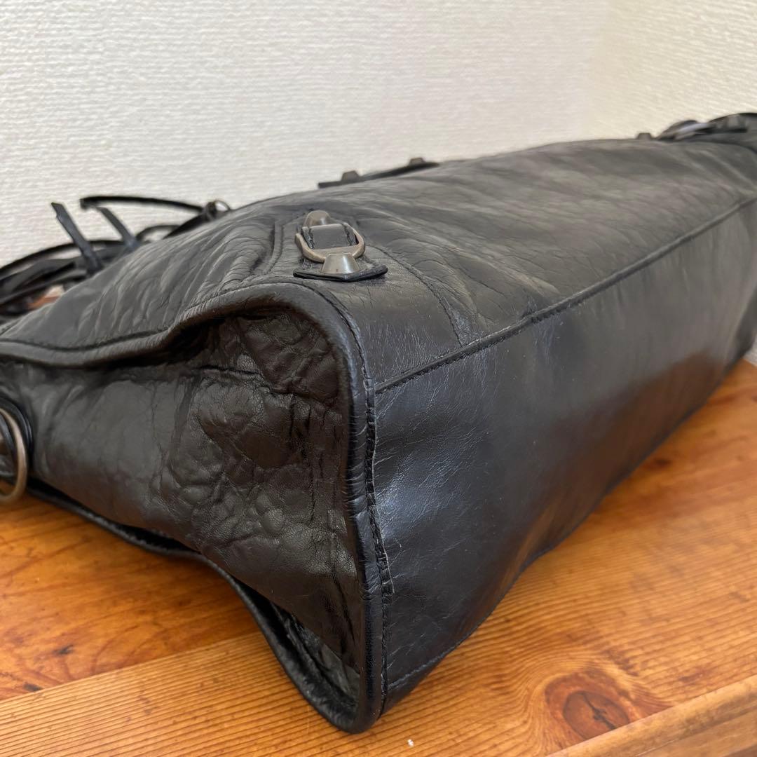 バレンシアガ　シティ　ブラック