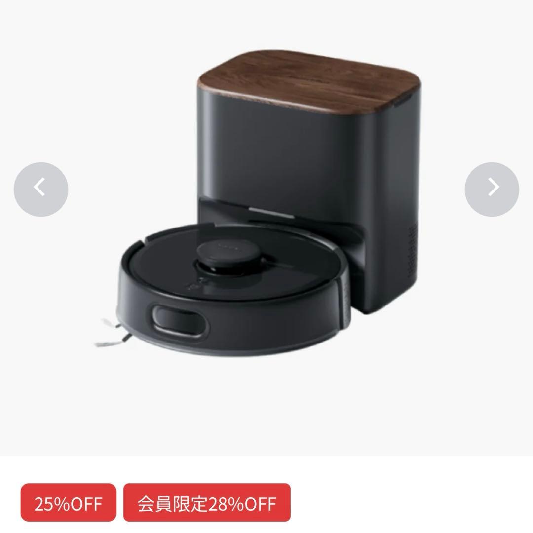 SwitchBot ロボット掃除機 K11+ ブラック