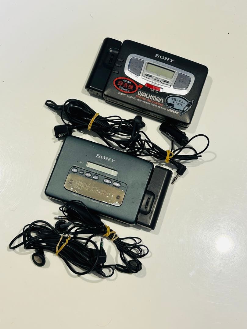 Sony Walkman 2台 WM-GX655&WM-FX811