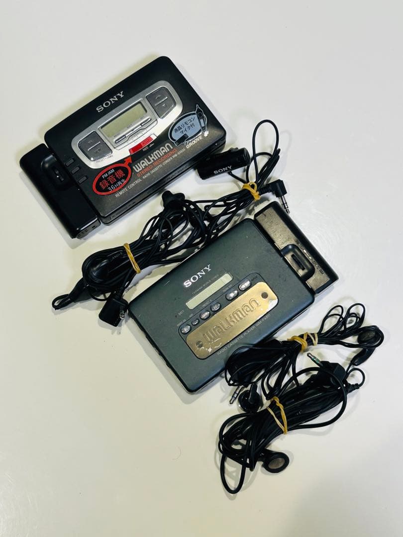 Sony Walkman 2台 WM-GX655&WM-FX811