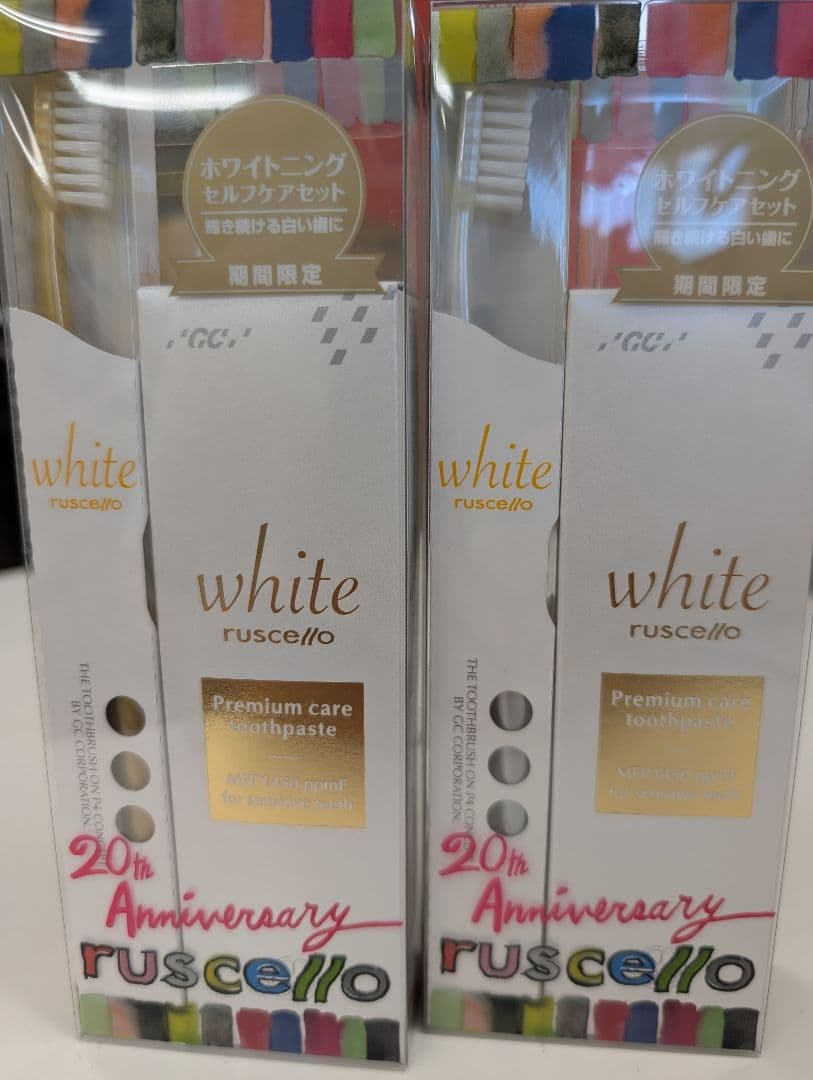 ルシェロホワイトプレミアムケア100g 6本＋ルシェロ歯ブラシW-10 6本