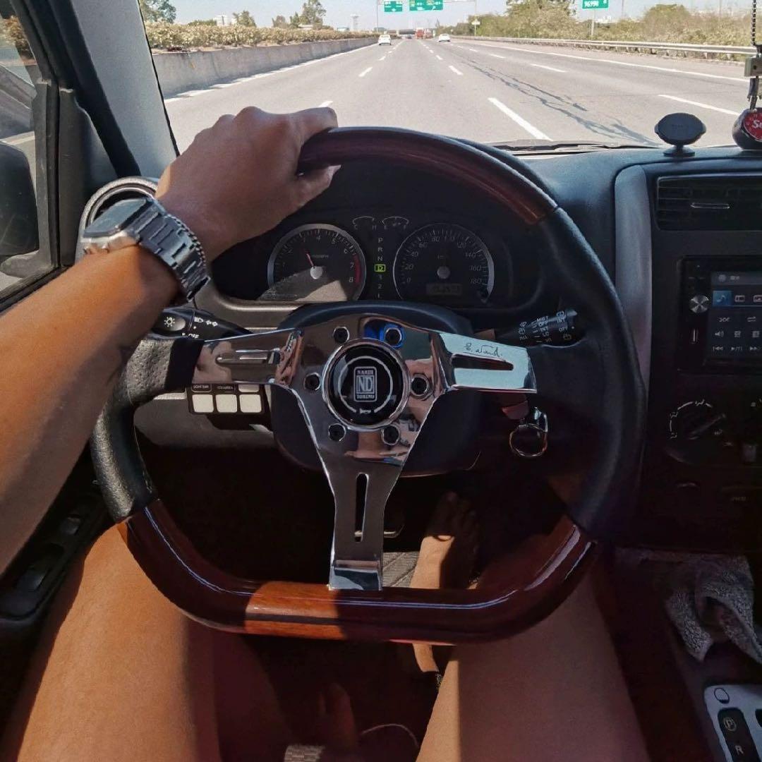 NARDI ナルディクラシック ウッド D カリスタ ステアリング 14インチ