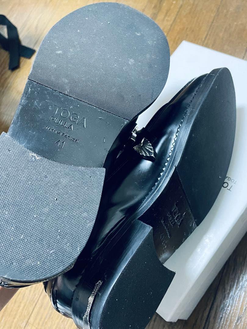 【TOGA PULLA】メタルローファー レディース 【size41 26cm】