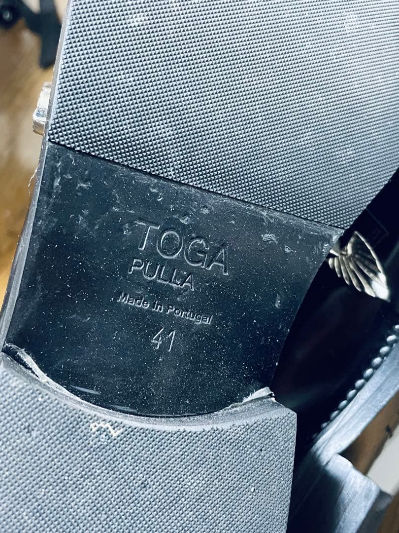 【TOGA PULLA】メタルローファー レディース 【size41 26cm】
