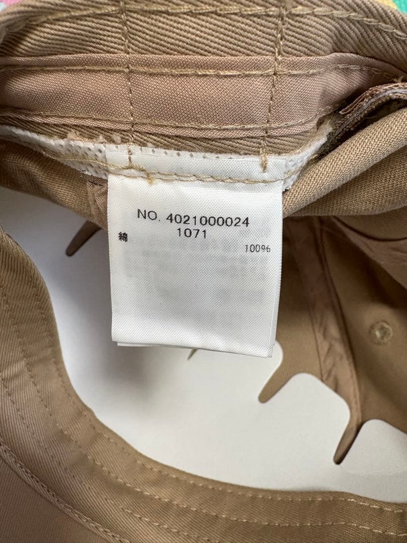 帽子のみ発送　正規品 ロンハーマン ロゴキャップ ベージュ