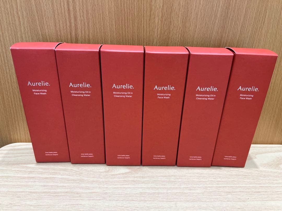 Aurelie オレリー モイストフェイスウォッシュ　MEGUMI開発6本セット