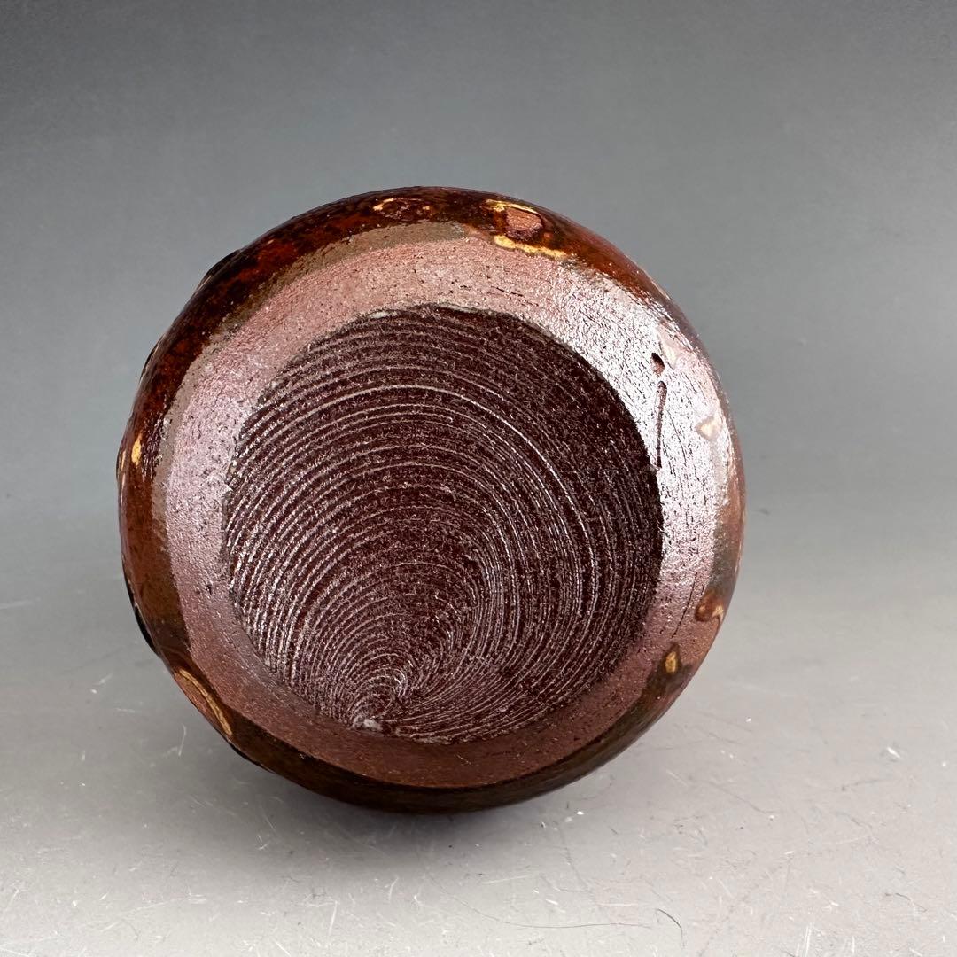 茶道具　丹波　大海　茶入　石田陶春　共箱　仕服二個入り　茶会　濃茶