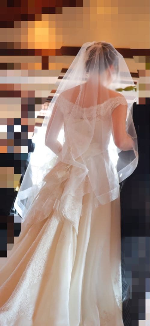 ウェディング　ベール　結婚式