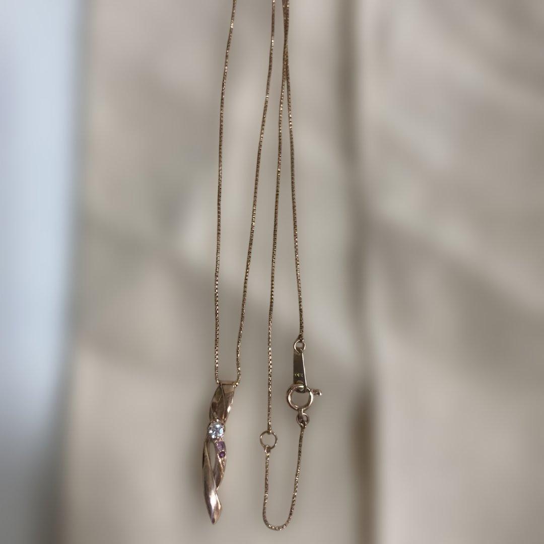 10K ピンクゴールド　ネックレス