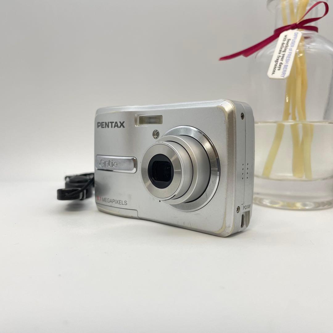 動作確認済✨PENTAX Optio E40✨スマホ転送OK 単三電池♪