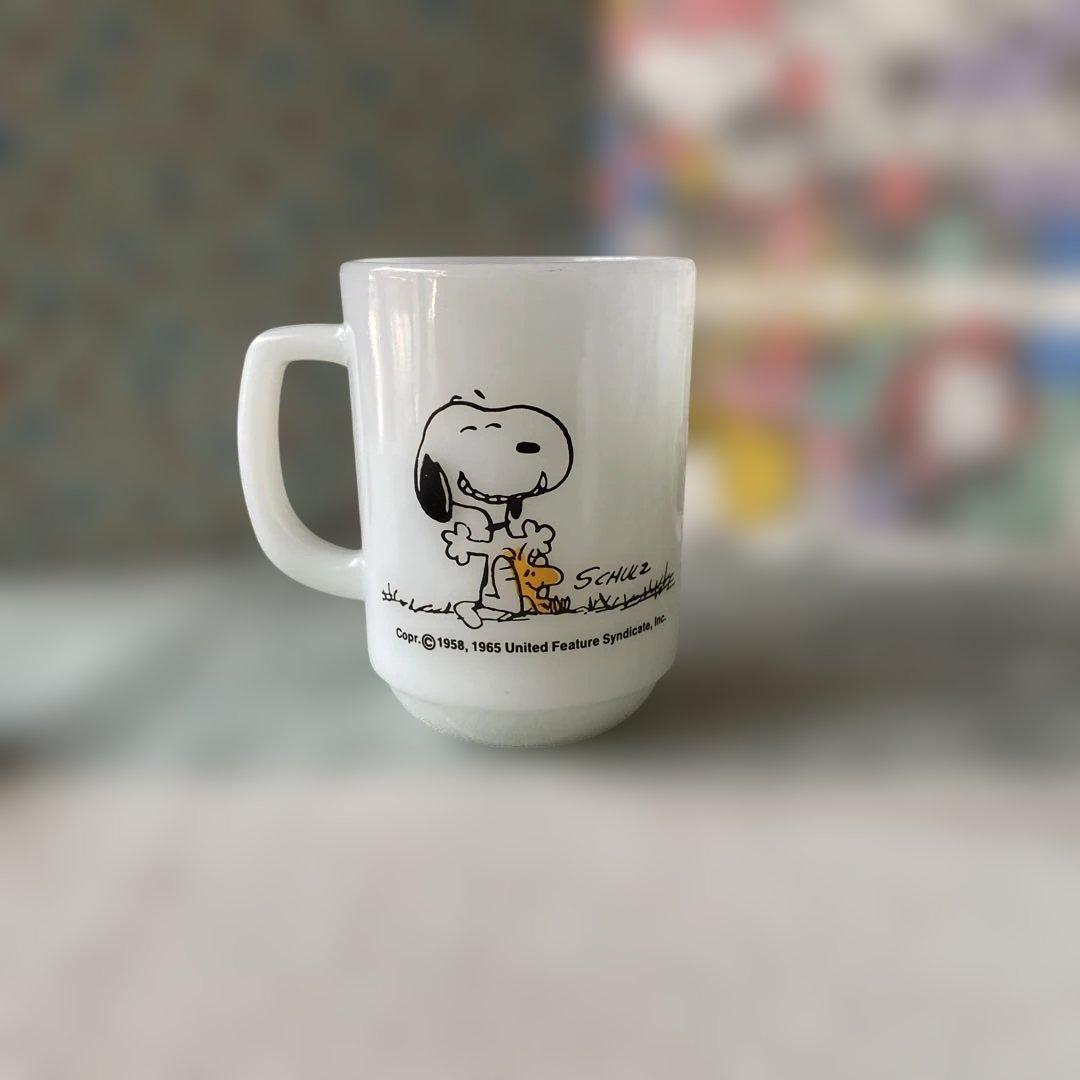 チロミー　ファイヤーキング　スヌーピー マグカップ