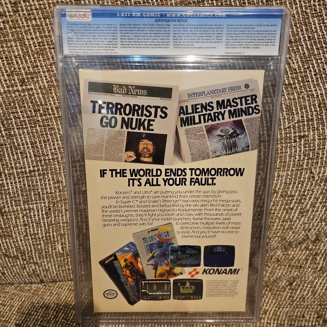 アメコミリーフ Spider-Man #1 (1990) CGC 9.8