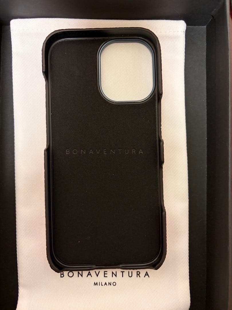 Bonaventura iPhone17用レザーケース ピンク