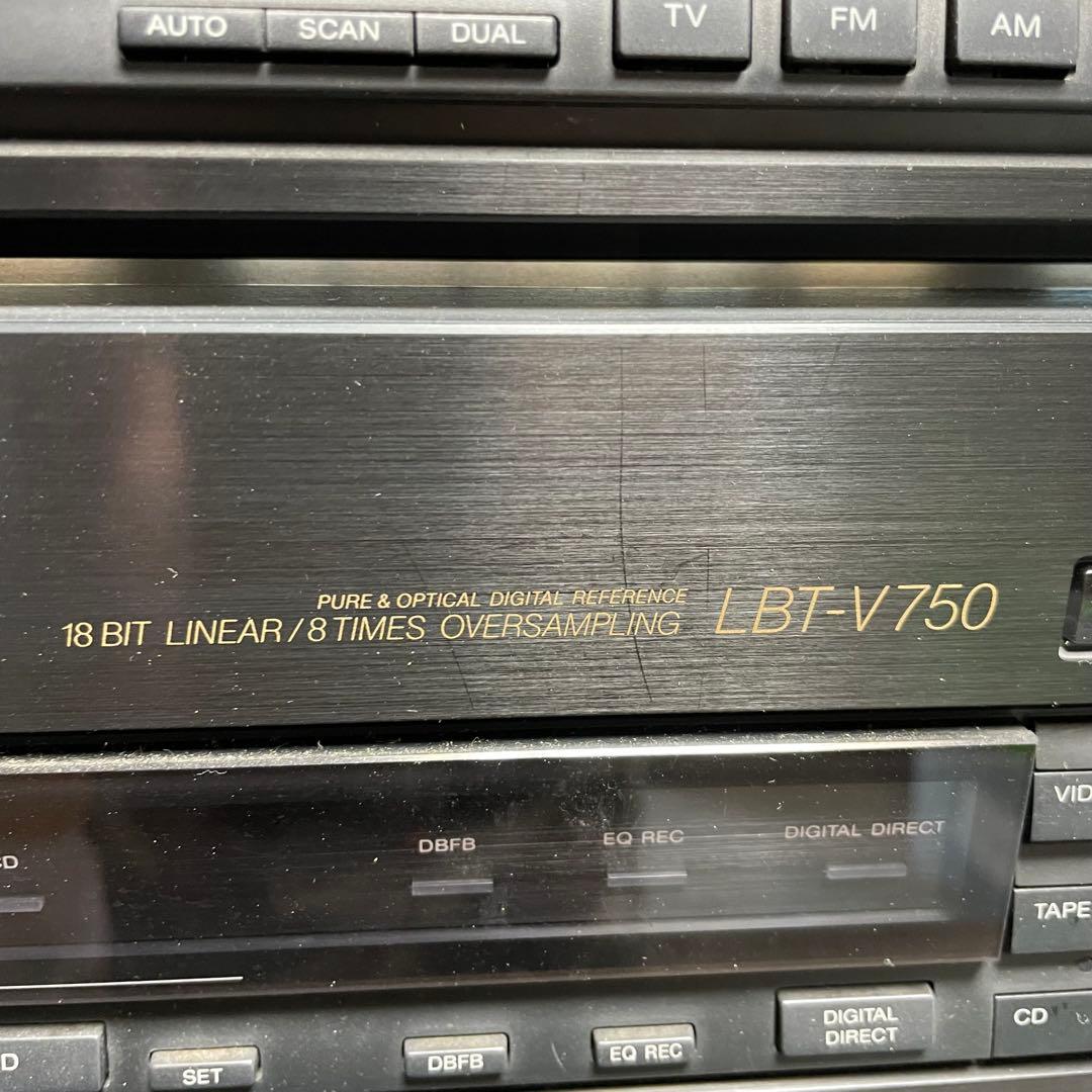 【直接取引手渡し希望】熊本県菊池郡ジャンクSONY コンポ LBT-V750