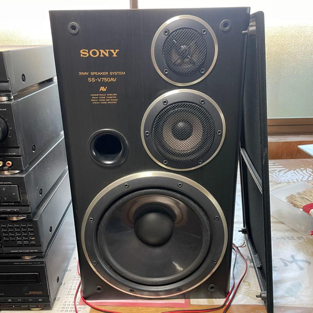 【直接取引手渡し希望】熊本県菊池郡ジャンクSONY コンポ LBT-V750