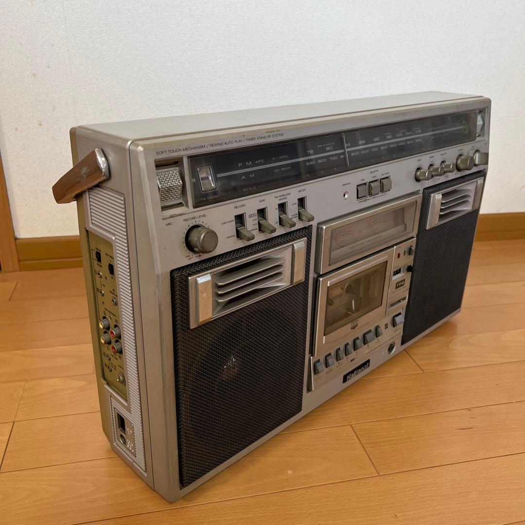【昭和レトロ】　National ナショナル　ラジカセ　RX-5600