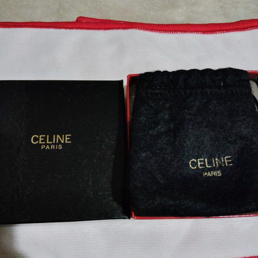 CELINE パール ゴールドトーン ネックレス