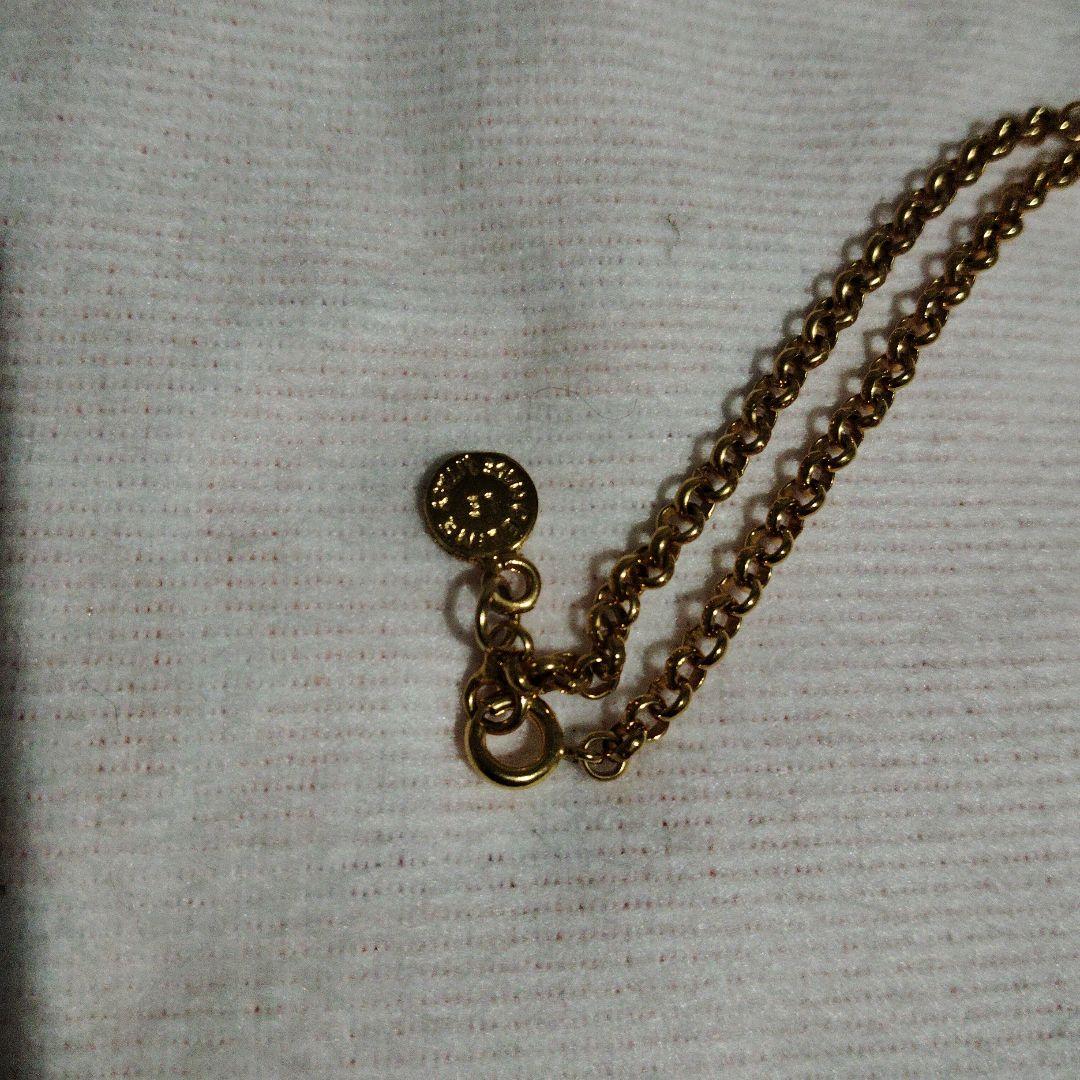 CELINE パール ゴールドトーン ネックレス