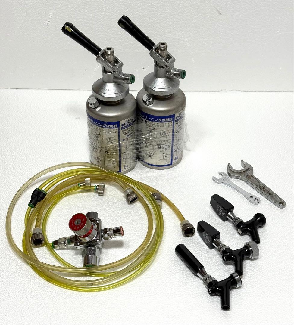 訳あり コック３本付 ニットク 業務用 ２口ビールサーバー ビアホール 店舗