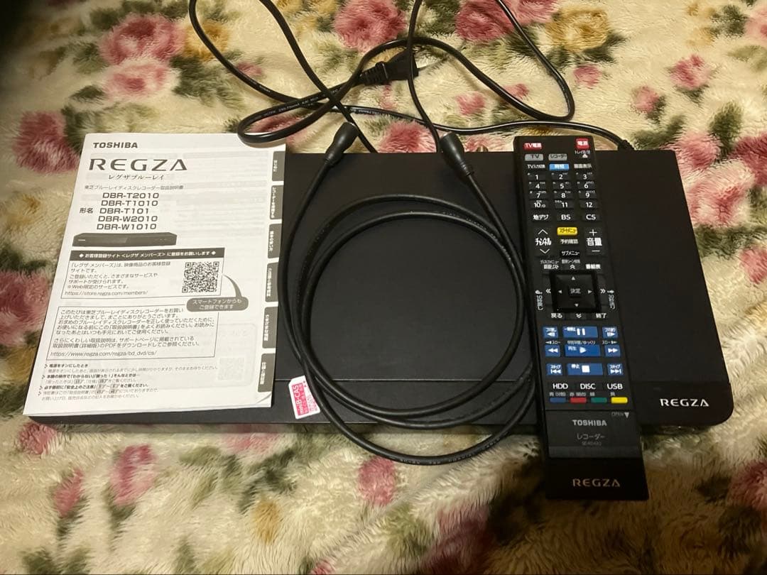 美品ブルーレイレコーダー　東芝　レグザ　DBR-T2010
